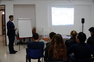 Lezione di un corso di trading