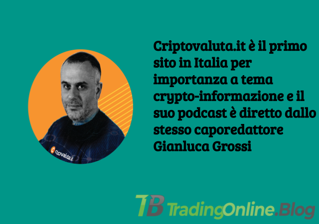 Gianluca Grossi è uno dei maggiori esperti di criptovalute in Italia